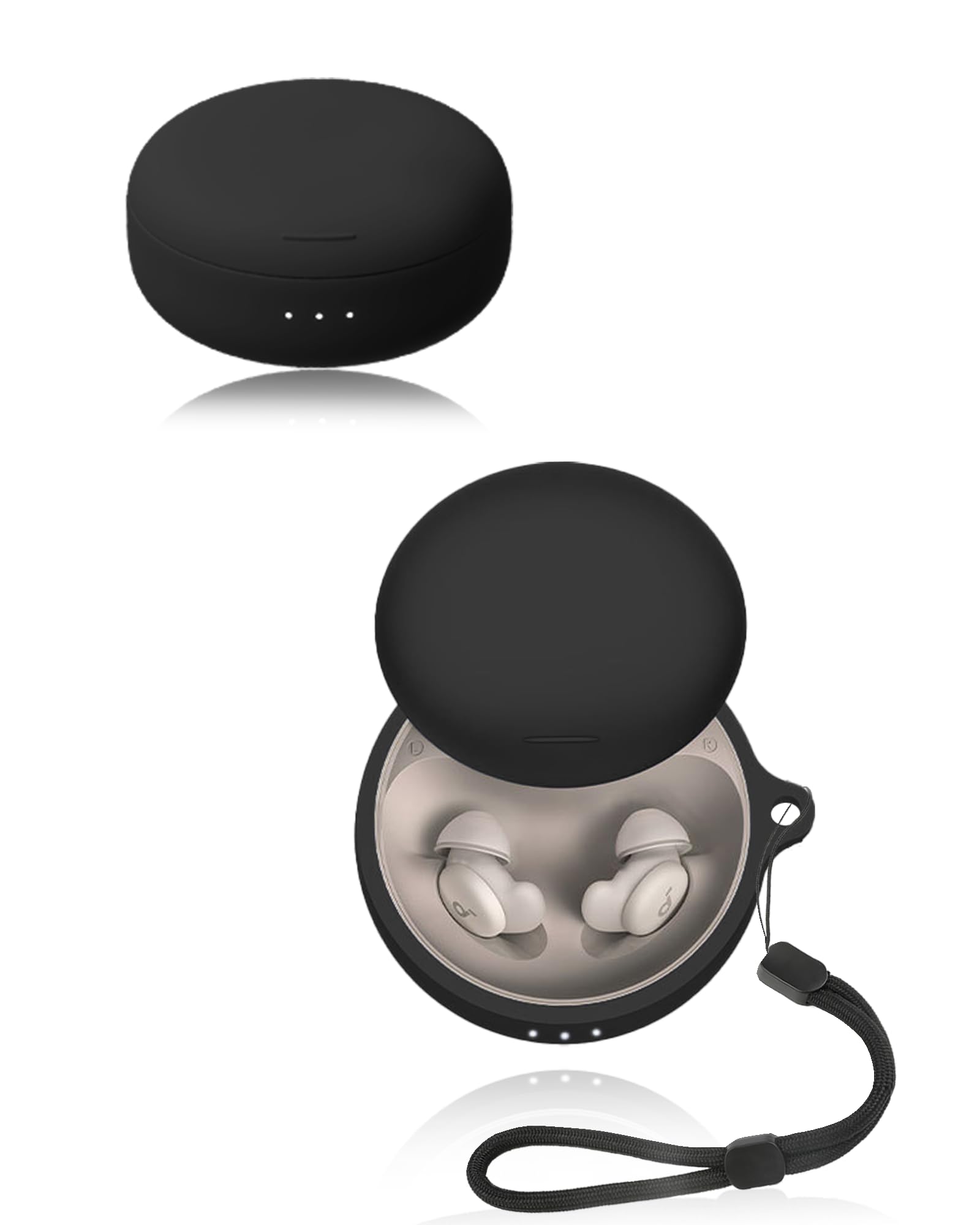 Cover for Anker Soundcore Sleep A30 Wireless Earbuds, yystao Soft
